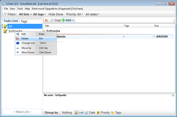 uTodo screenshot 3