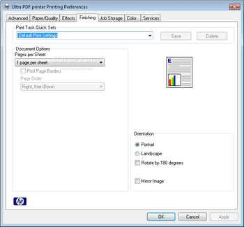 Utralshareware Ultra PDF Printer screenshot 2