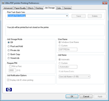 Utralshareware Ultra PDF Printer screenshot 3