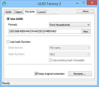 UUID Factory screenshot 3