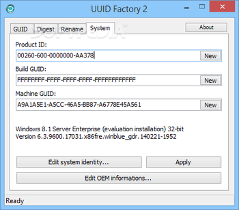 UUID Factory screenshot 4