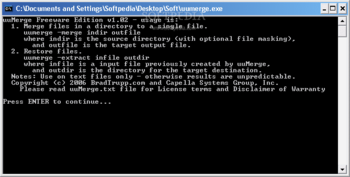 UUMerge Freeware Edition screenshot