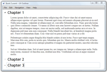 UV Outliner screenshot 2