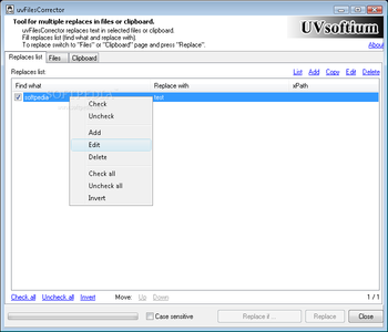 uvFilesCorrector screenshot