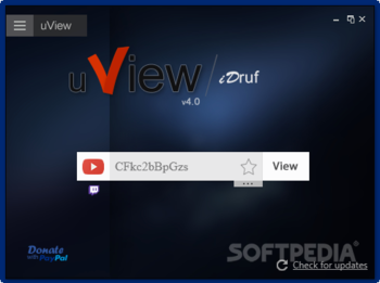 uView screenshot