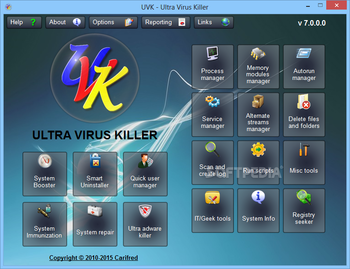 UVK - Ultra Virus Killer screenshot