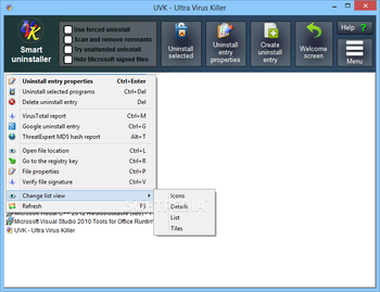 UVK - Ultra Virus Killer screenshot 3
