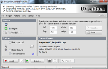 UVScreenCamera screenshot