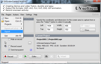 UVScreenCamera screenshot 2