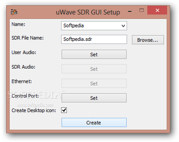 uWave SDR screenshot