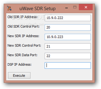uWave SDR screenshot 2
