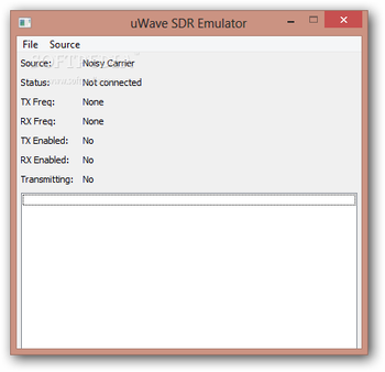 uWave SDR screenshot 4