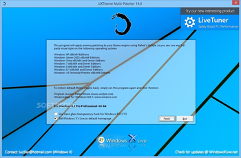 UXTheme Multi-Patcher screenshot
