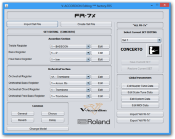 V-Accordion Set Editor screenshot 2