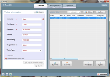 V-Log screenshot