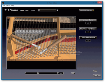 V-Piano Editor screenshot