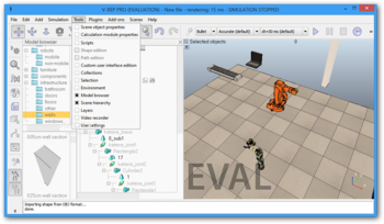 V-REP screenshot 7