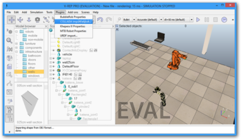 V-REP screenshot 8