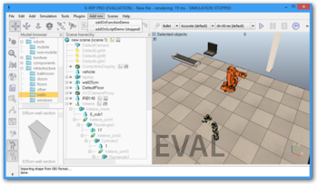 V-REP screenshot 9