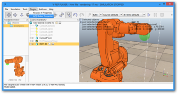 V-REP Player screenshot 4