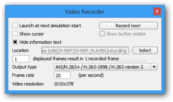 V-REP Player screenshot 5