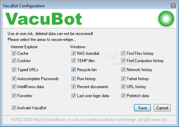 VacuBot screenshot