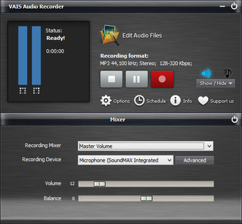 VAIS Audio Recorder screenshot