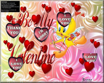 Valentine Messages Screensaver screenshot 2