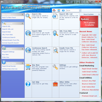 Valid Email Collector Advance screenshot