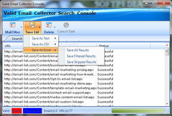 Valid Email Collector Advance screenshot 4