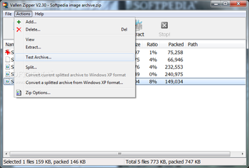 Vallen Zipper screenshot 2