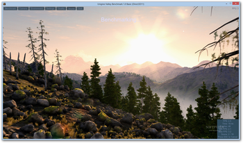 Valley Benchmark screenshot 4