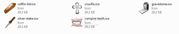 Vampire Icons screenshot