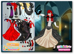 Vampire Lady Dress Up screenshot