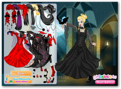 Vampire Lady Dress Up screenshot 2