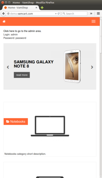 VamShop screenshot