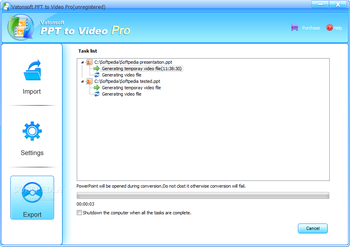 Vatonsoft PPT to Video Pro screenshot 7