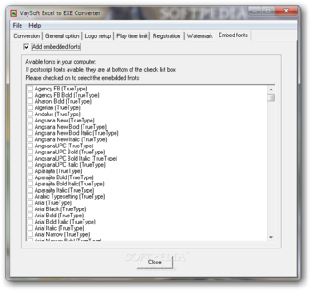 VaySoft Excel to EXE Converter screenshot 7