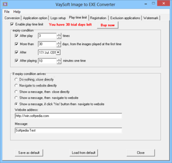 VaySoft Image to EXE Converter screenshot 4