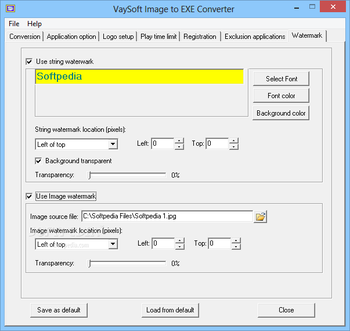 VaySoft Image to EXE Converter screenshot 9