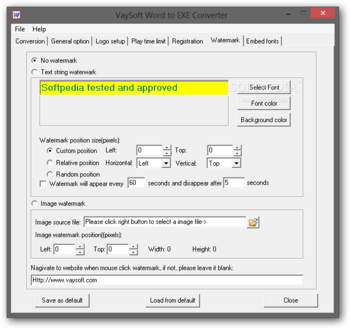 VaySoft Word to EXE Converter screenshot 8