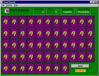 Vb Card Search VbGames screenshot