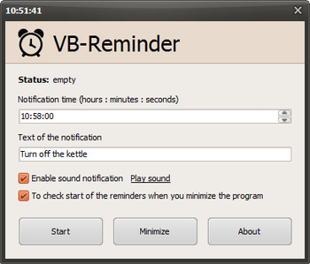 VB-Reminder screenshot 2