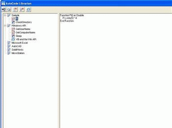 VBA AutoCode Librarian screenshot