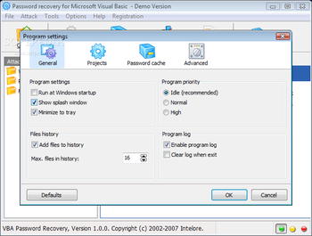 VBA Password Recovery screenshot 4