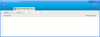 VBA Password Recovery Master screenshot