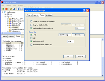 VBA32 Antivirus screenshot 8