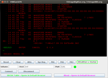 VBBlue3270 screenshot