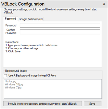 VBLock screenshot 2