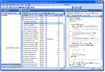 VB.NET Code Library screenshot 2